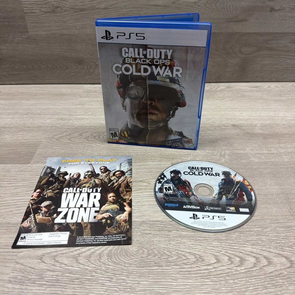 Call of Duty: Black Ops Cold War (Sony PlayStation 5, 2020) Complete Tested
